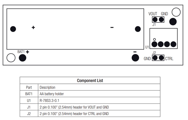RECOM Power R-REF02-78S Reference Design Board